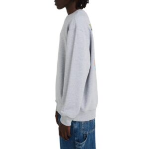 Element World Peace Crew Sweater - Mid Grey Heather