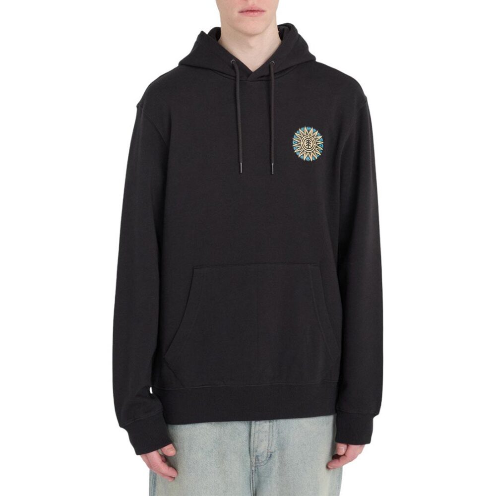 Element x Timber Snail Pullover Hoodie - Off Black