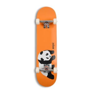 Enjoi Panda FP 7.75" Complete Skateboard - Orange