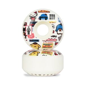 Girl x Sanrio Tokyo Speed Staple 54mm Skateboard Wheels