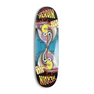 Heroin Skateboards Razor Egg Merged 9.25" Deck