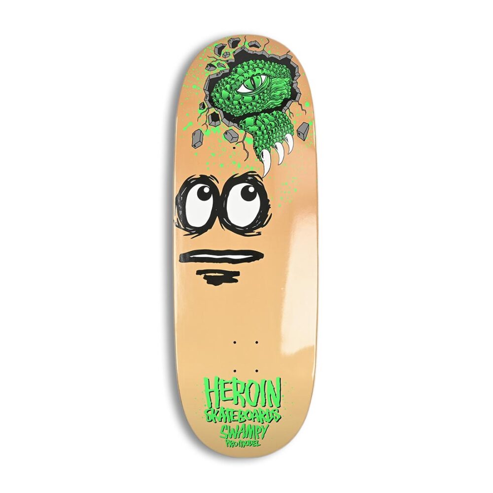 Heroin Skateboards Swampy Egg 11" Deck