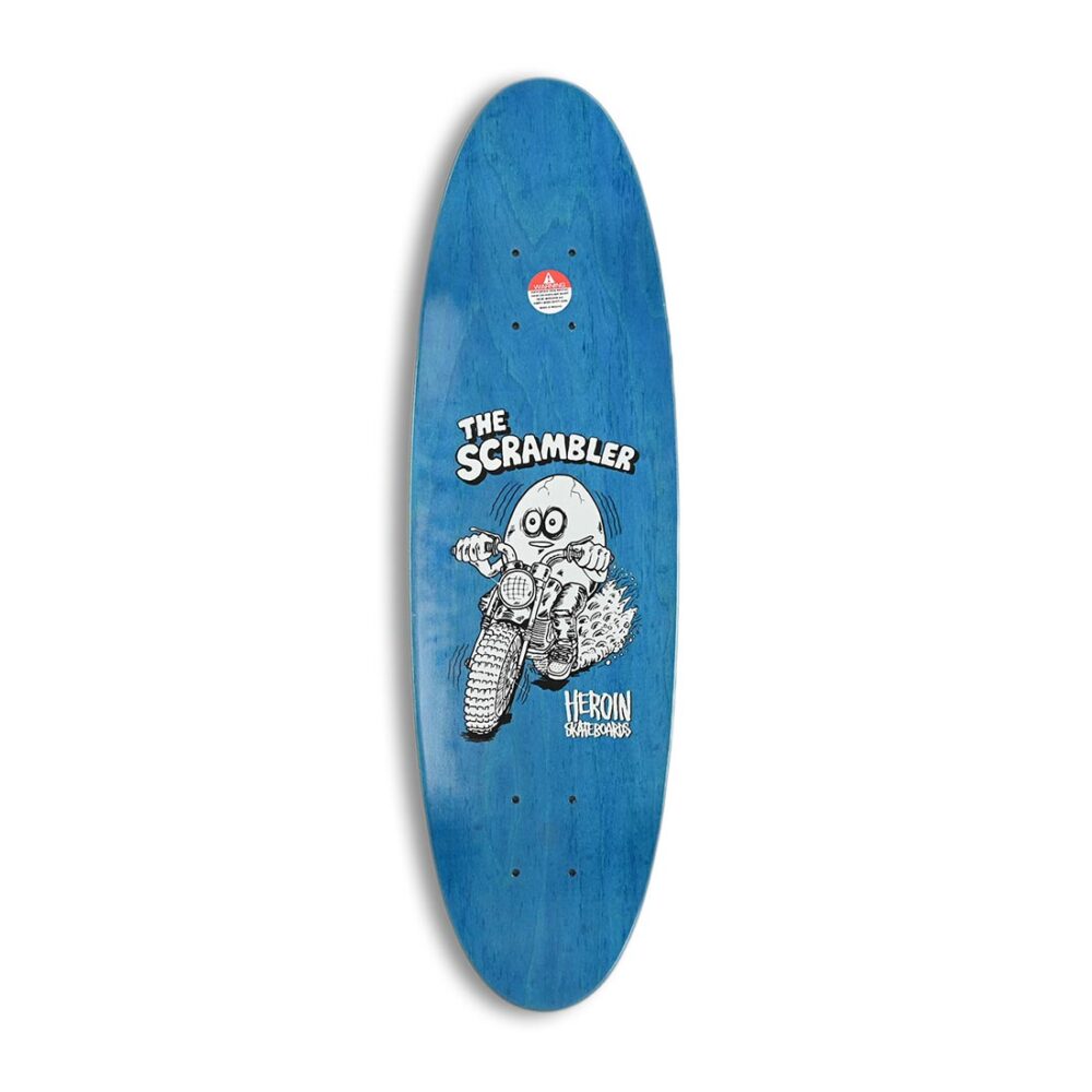 Heroin Skateboards The Scrambler 7.875" Deck