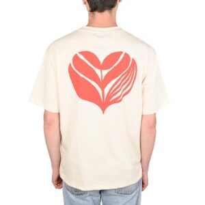 Magenta Love Short-Sleeved T-Shirt - Natural