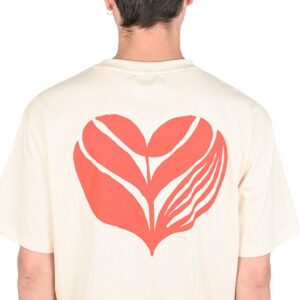 Magenta Love Short-Sleeved T-Shirt - Natural