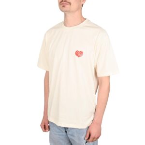 Magenta Love Short-Sleeved T-Shirt - Natural
