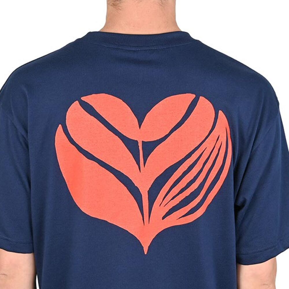 Magenta Love Short-Sleeved T-Shirt - Navy