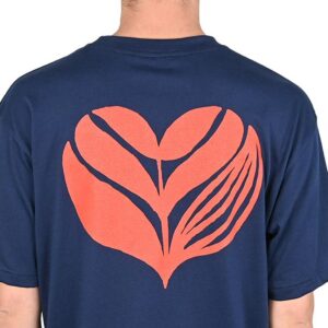 Magenta Love Short-Sleeved T-Shirt - Navy