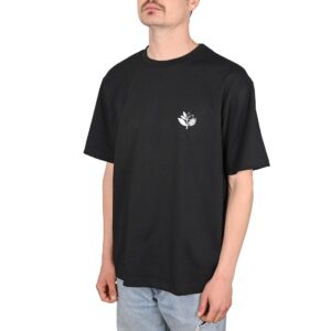 Magenta Yin Short-Sleeved T-Shirt - Black