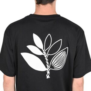 Magenta Yin Short-Sleeved T-Shirt - Black