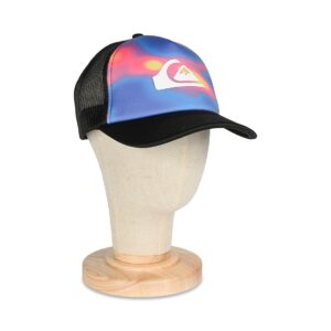 Quiksilver Classic Foam M&W Trucker Hat - Monaco Blue Holmes