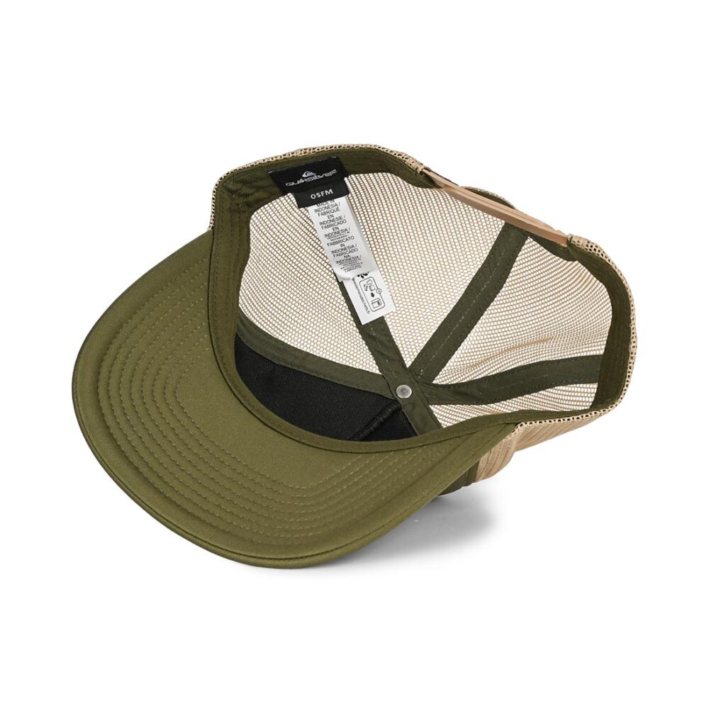 Quiksilver Classic Foam Omni Trucker Hat - Grape Leaf