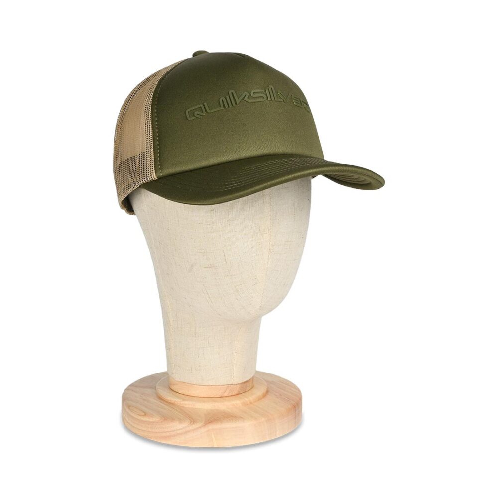 Quiksilver Classic Foam Omni Trucker Hat - Grape Leaf