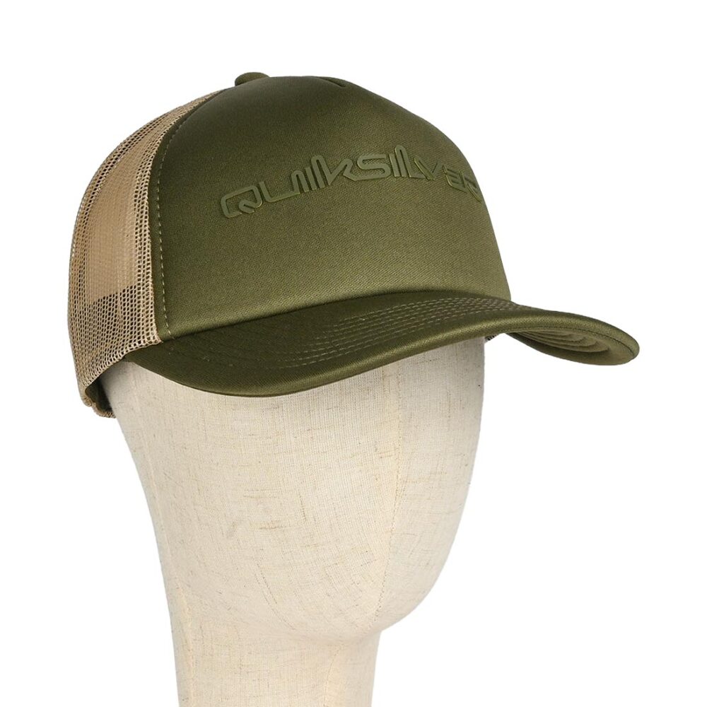 Quiksilver Classic Foam Omni Trucker Hat - Grape Leaf