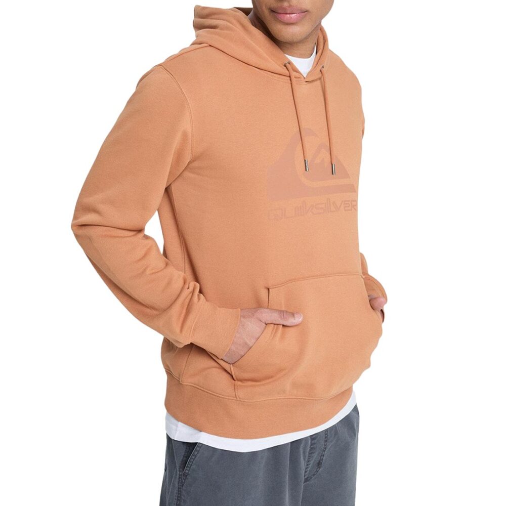 Quiksilver Comp Logo Pullover Hoodie - Brown