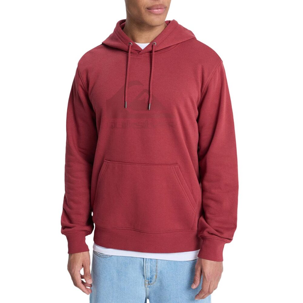 Quiksilver Comp Logo Pullover Hoodie - Burnt Russet