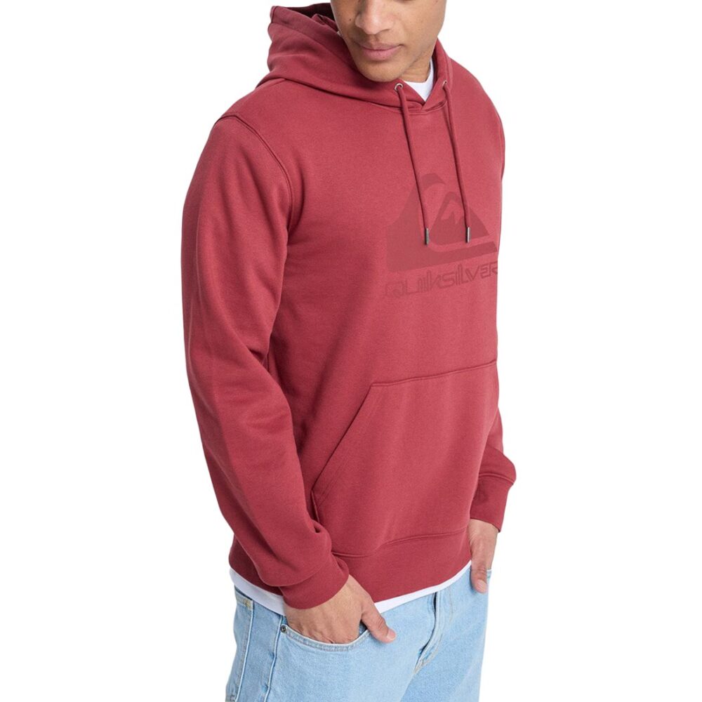 Quiksilver Comp Logo Pullover Hoodie - Burnt Russet