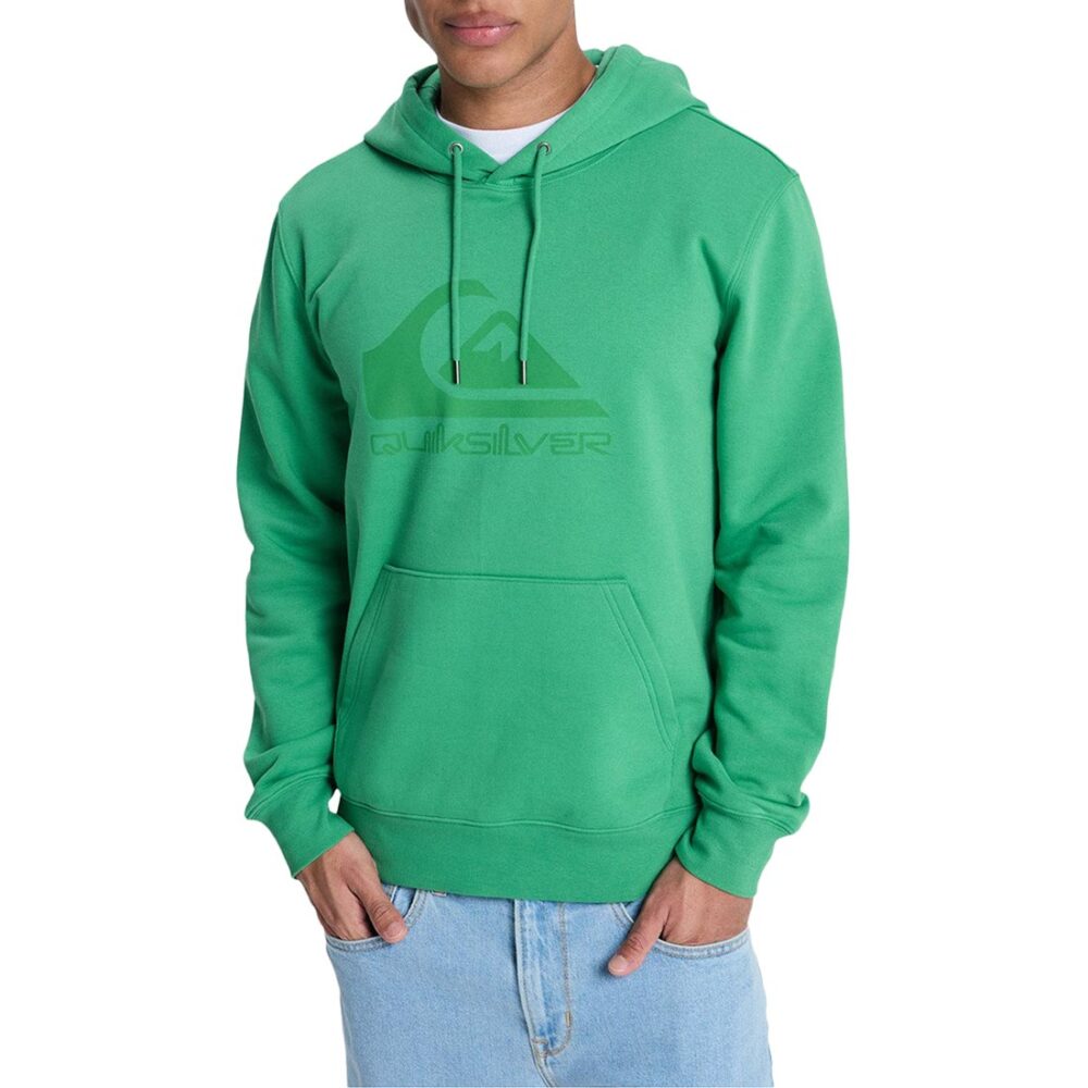 Quiksilver Comp Logo Pullover Hoodie - Leprechaun
