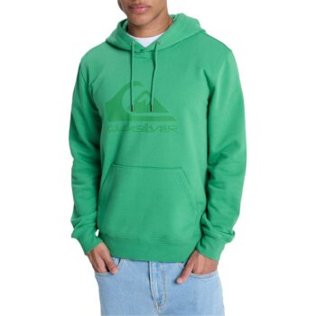 Quiksilver Comp Logo Pullover Hoodie - Leprechaun