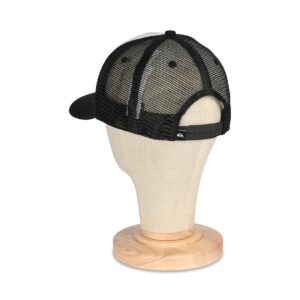 Quiksilver Decades Cotton Trucker Hat - Black