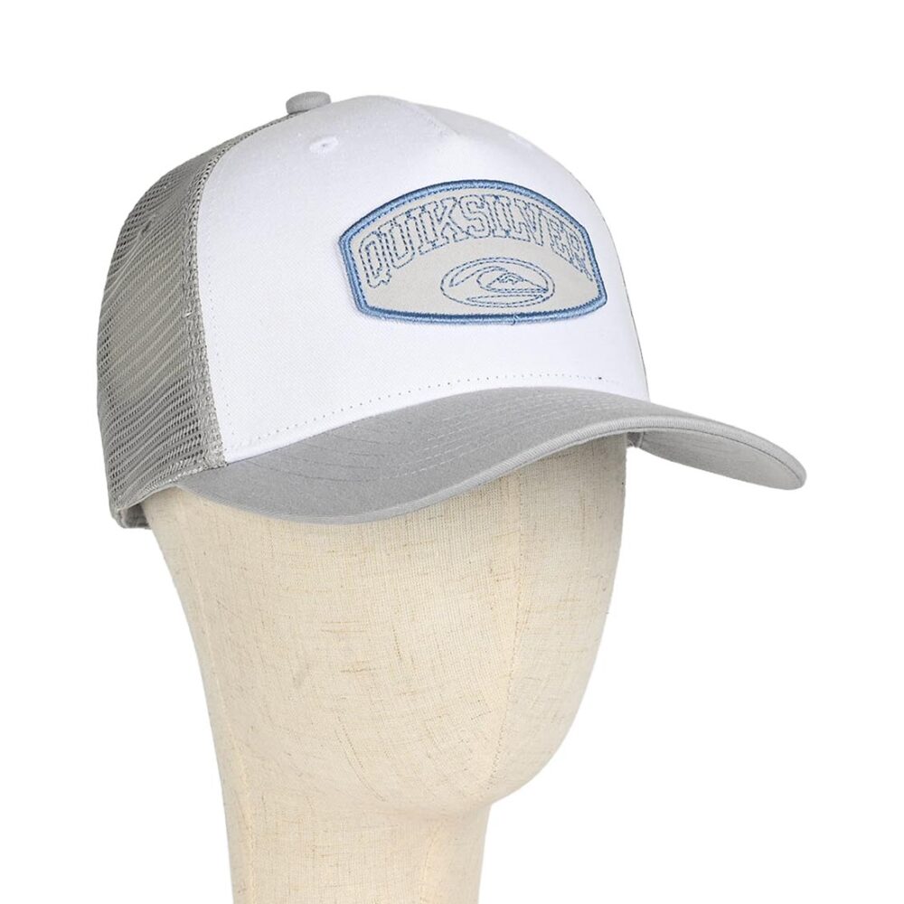Quiksilver Decades Cotton Trucker Hat - Quarry
