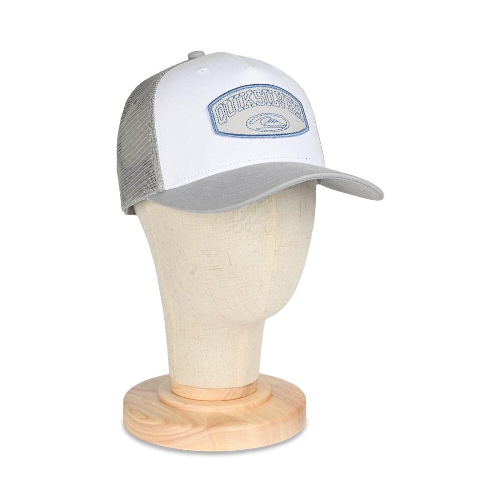 Quiksilver Decades Cotton Trucker Hat - Quarry