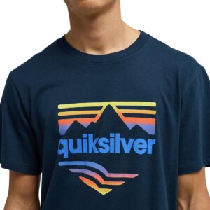 Quiksilver EV Horizon Fade S/S T-Shirt - Dark Navy