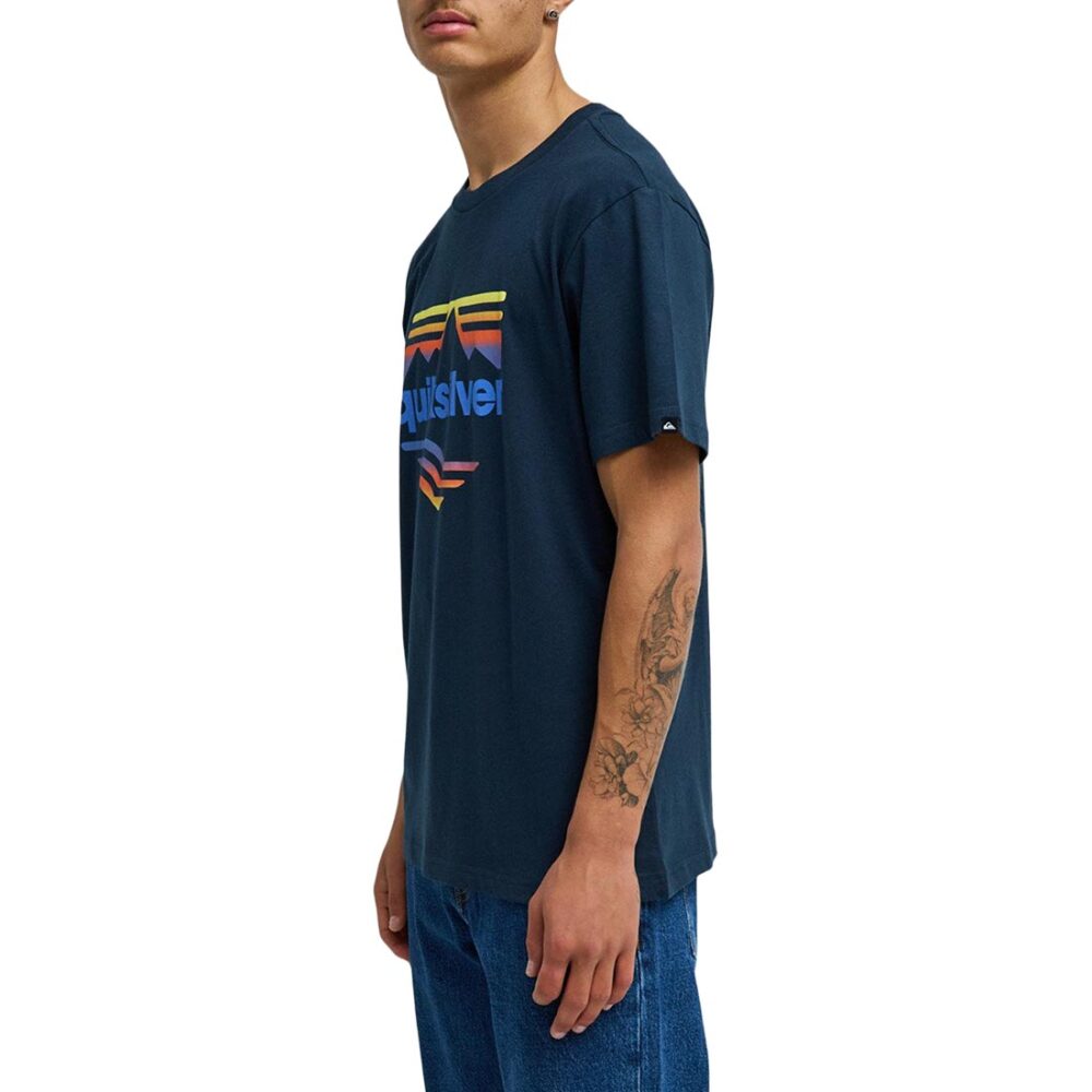 Quiksilver EV Horizon Fade S/S T-Shirt - Dark Navy