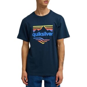Quiksilver EV Horizon Fade S/S T-Shirt - Dark Navy