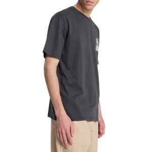 Quiksilver Evo Blossom Of Peace S/S T-Shirt - Tarmac