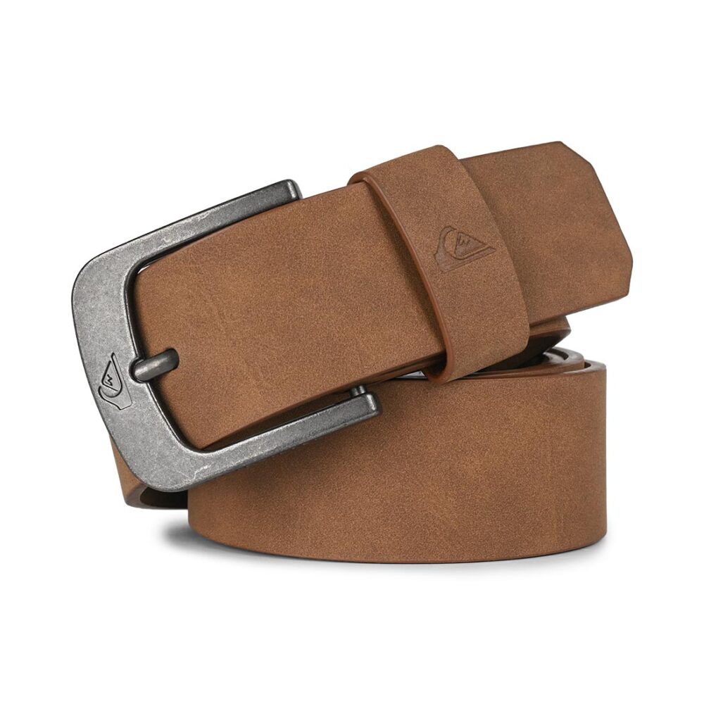 Quiksilver Main Street PU Belt - Chocolate Brown