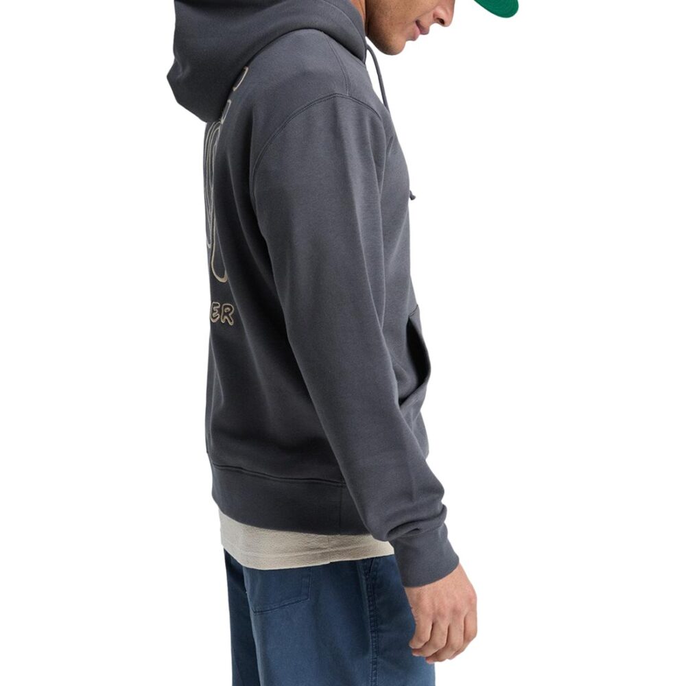 Quiksilver Salt Water Graphic Pullover Hoodie - Iron Gate
