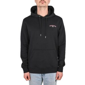 Quiksilver Screen Front and Back Pullover Hoodie - Black