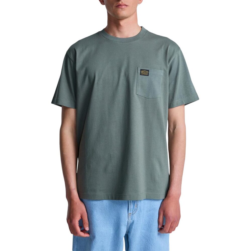 RVCA Americana Pocket S/S T-Shirt - Sage Leaf