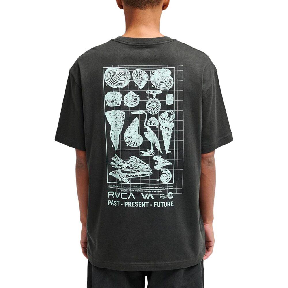 RVCA Crustaceous S/S T-Shirt - Pirate Black