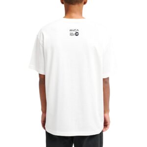 RVCA Horton Raven S/S T-Shirt - Antique White