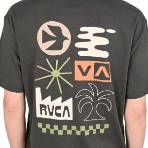 RVCA Mirage Short-Sleeved T-Shirt - Pirate Black