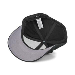 RVCA Platform Snapback Cap - Black