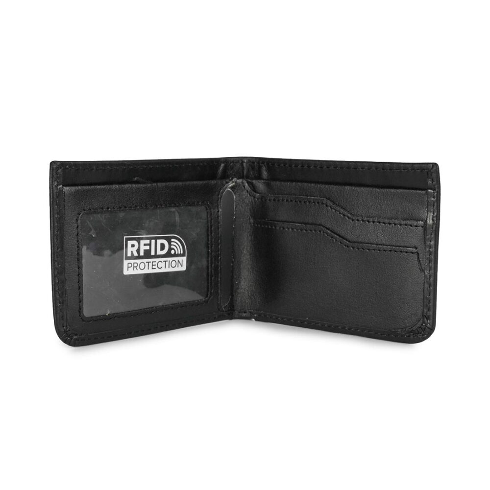 Rip Curl Heritage Diamond RFID Leather Wallet - Black