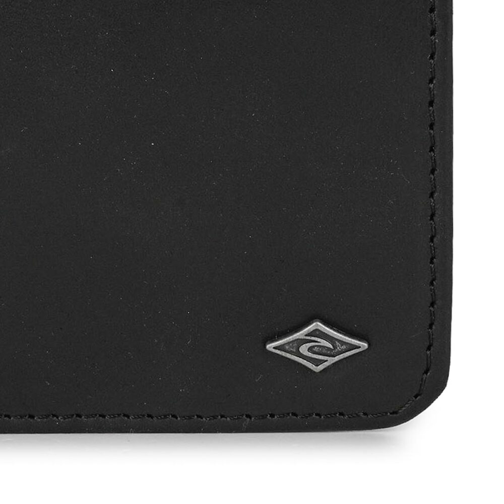 Rip Curl Heritage Diamond RFID Leather Wallet - Black