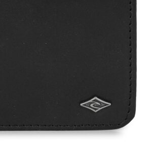 Rip Curl Heritage Diamond RFID Leather Wallet - Black