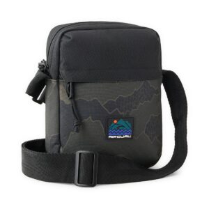 Rip Curl No Idea Pouch Search Crossbody Bag - Black/Olive Camo