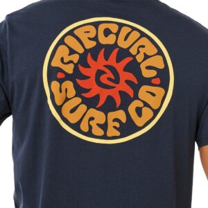 Rip Curl Pacific Rinse Circle S/S T-Shirt - Dark Navy
