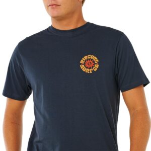 Rip Curl Pacific Rinse Circle S/S T-Shirt - Dark Navy