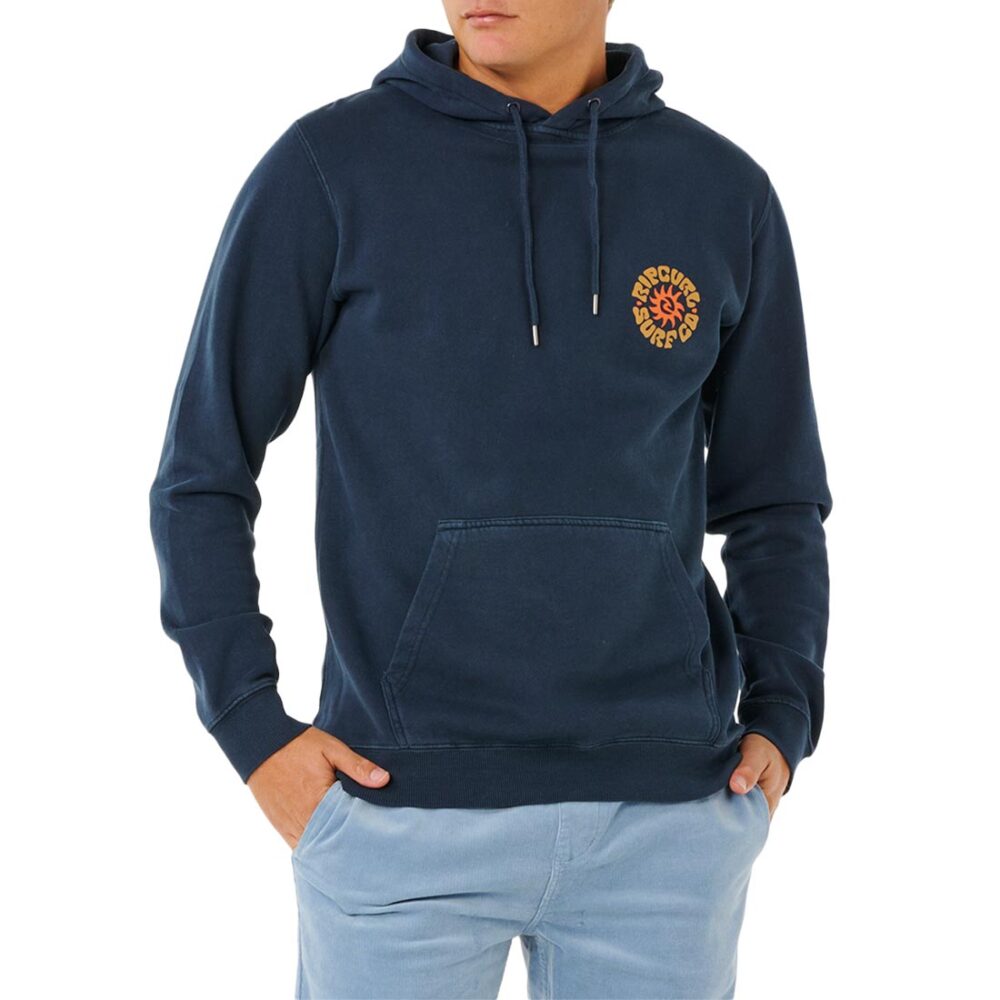 Rip Curl Archive Panel Pullover Hoodie - Dark Navy