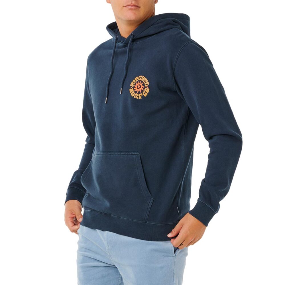 Rip Curl Archive Panel Pullover Hoodie - Dark Navy