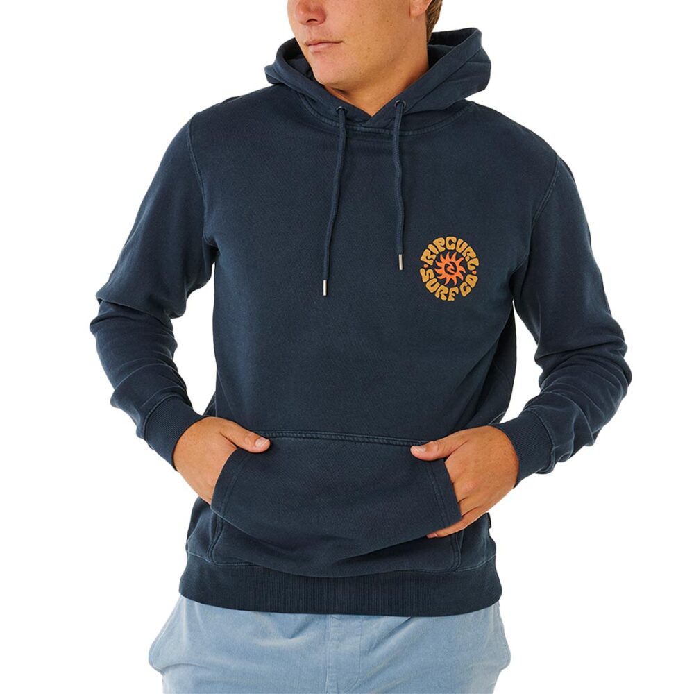 Rip Curl Archive Panel Pullover Hoodie - Dark Navy