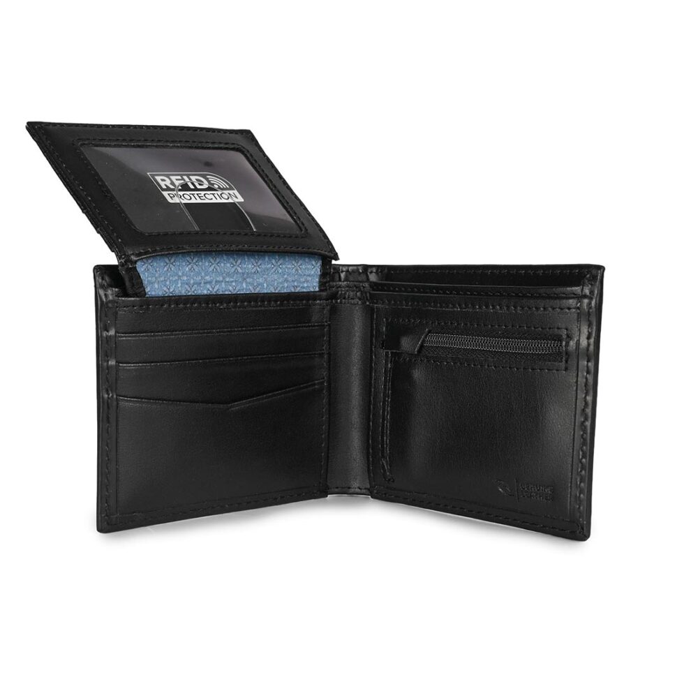 Rip Curl Pacific Rinse RFID Leather Wallet - Black