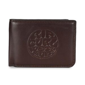 Rip Curl Premium Surf Slim RFID Leather Wallet - Brown
