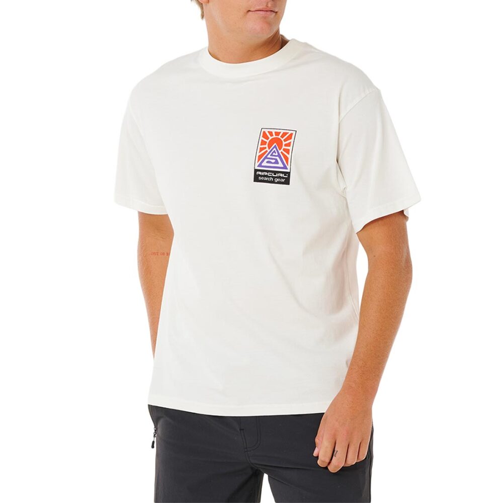 Rip Curl Search Dawn S/S T-Shirt - Bone
